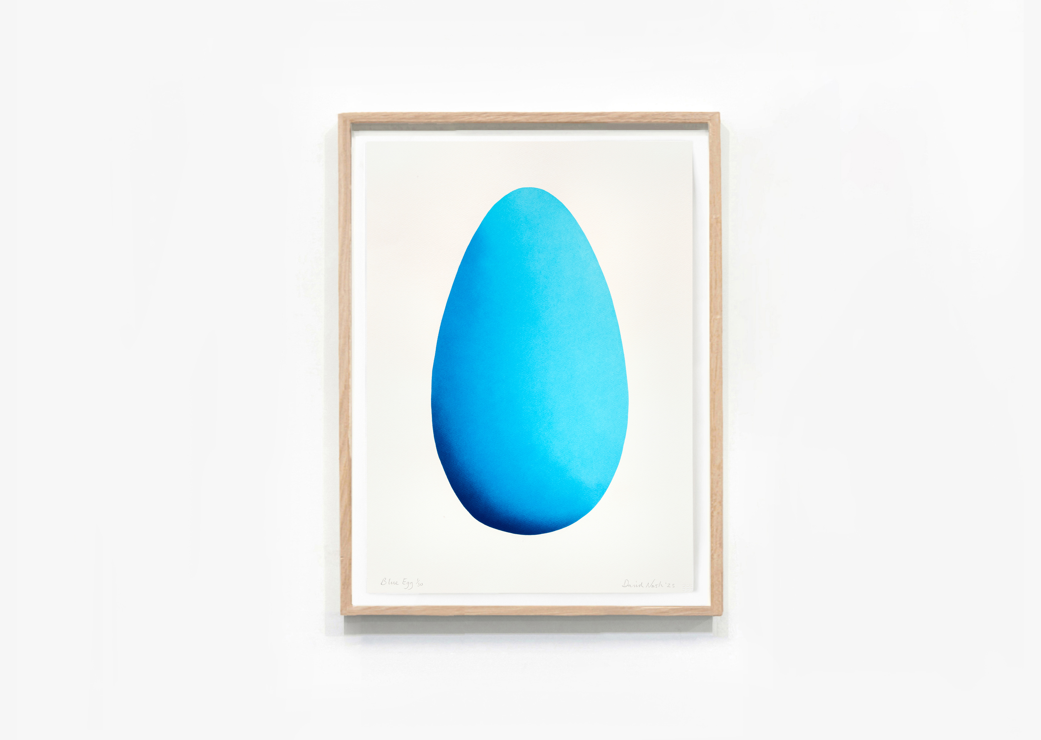 estampe Blue Egg David Nash